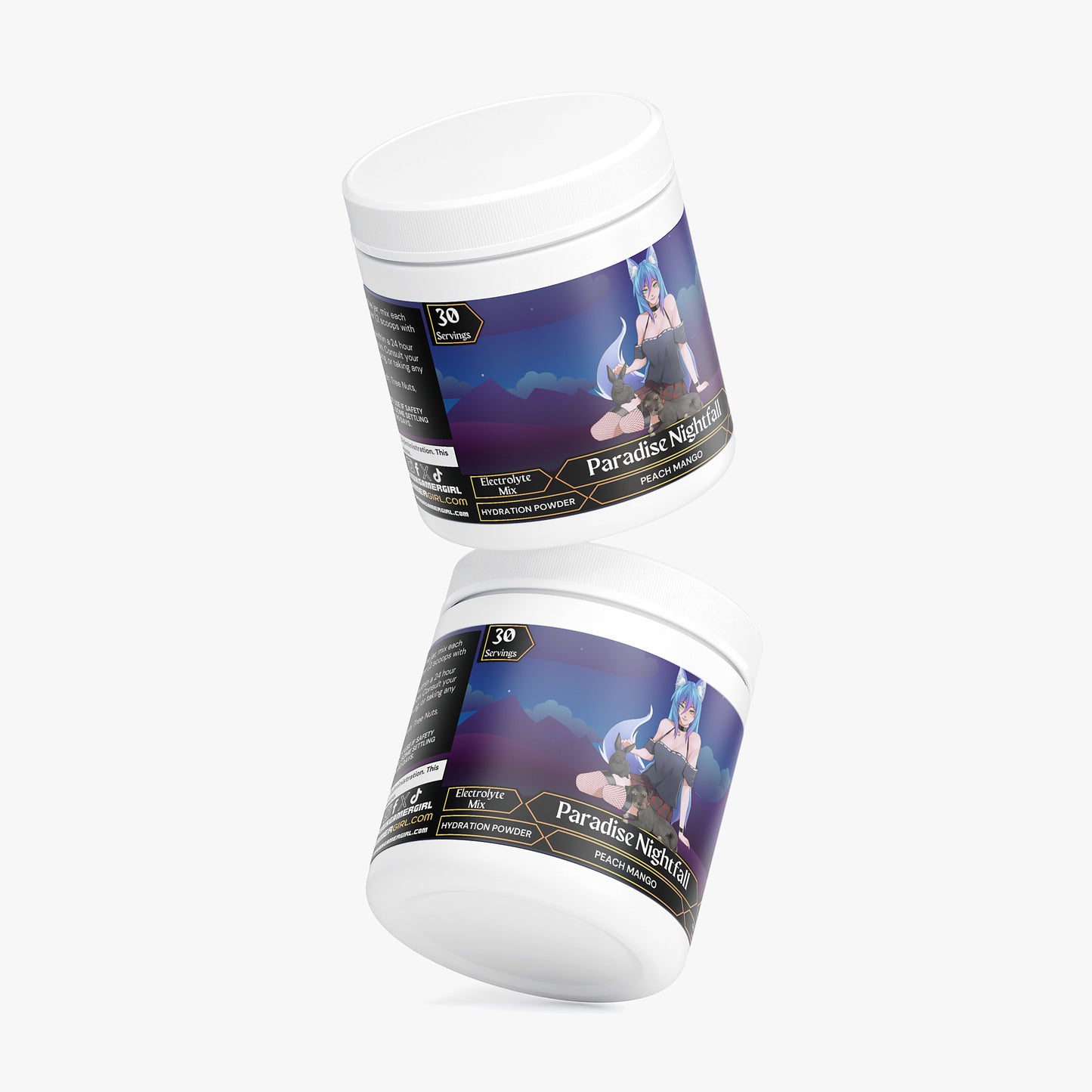 MysticalRai - Paradise Nightfall Hydration Powder (Peach Mango)