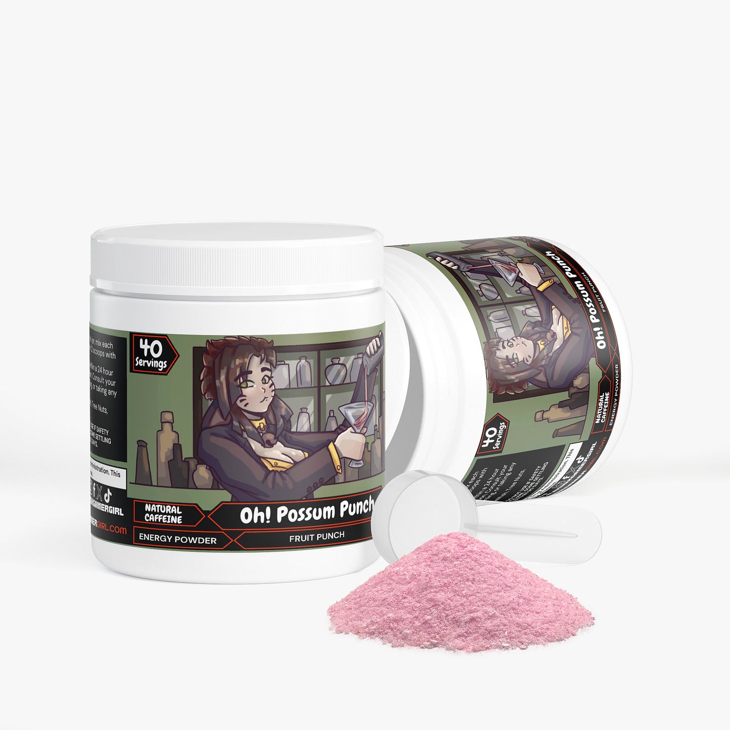 ArcherOhPossum - Oh! Possum Punch Energy Powder (Fruit Punch)