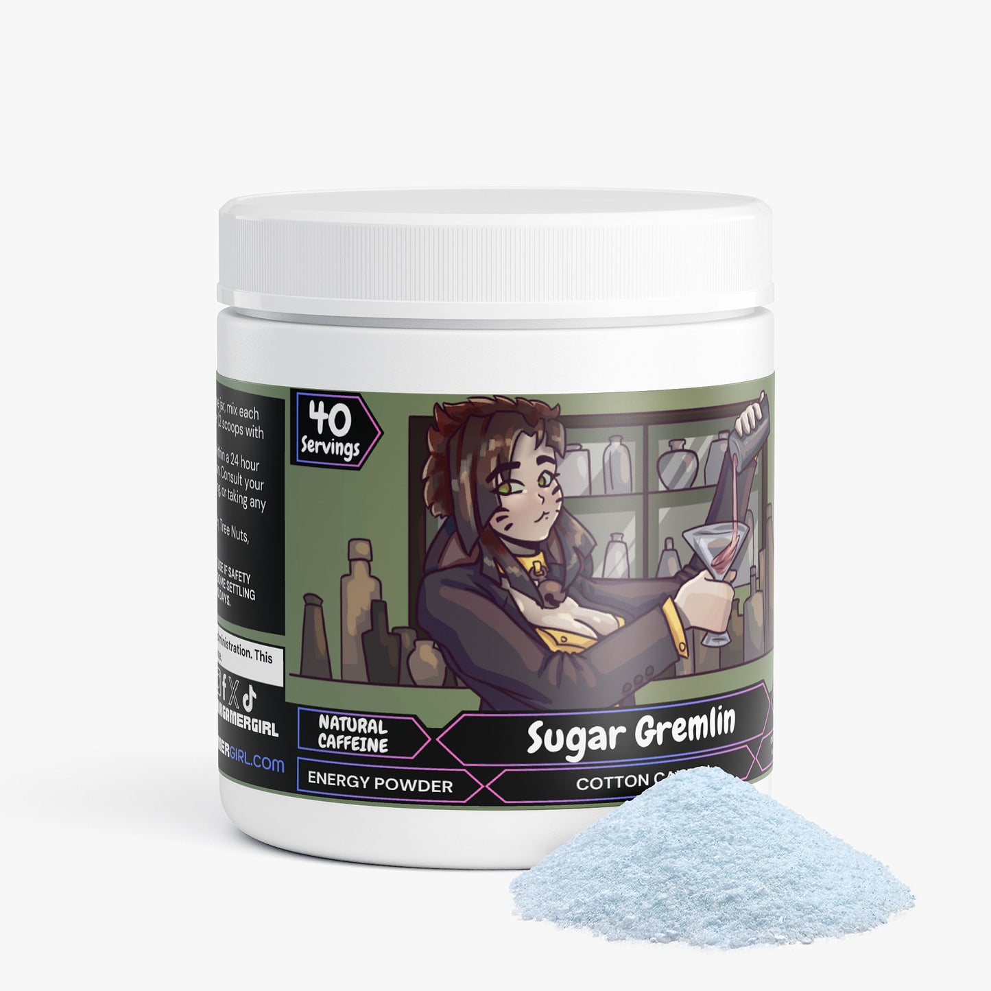 ArcherOhPossum - Sugar Gremlin Energy Powder (Cotton Candy)