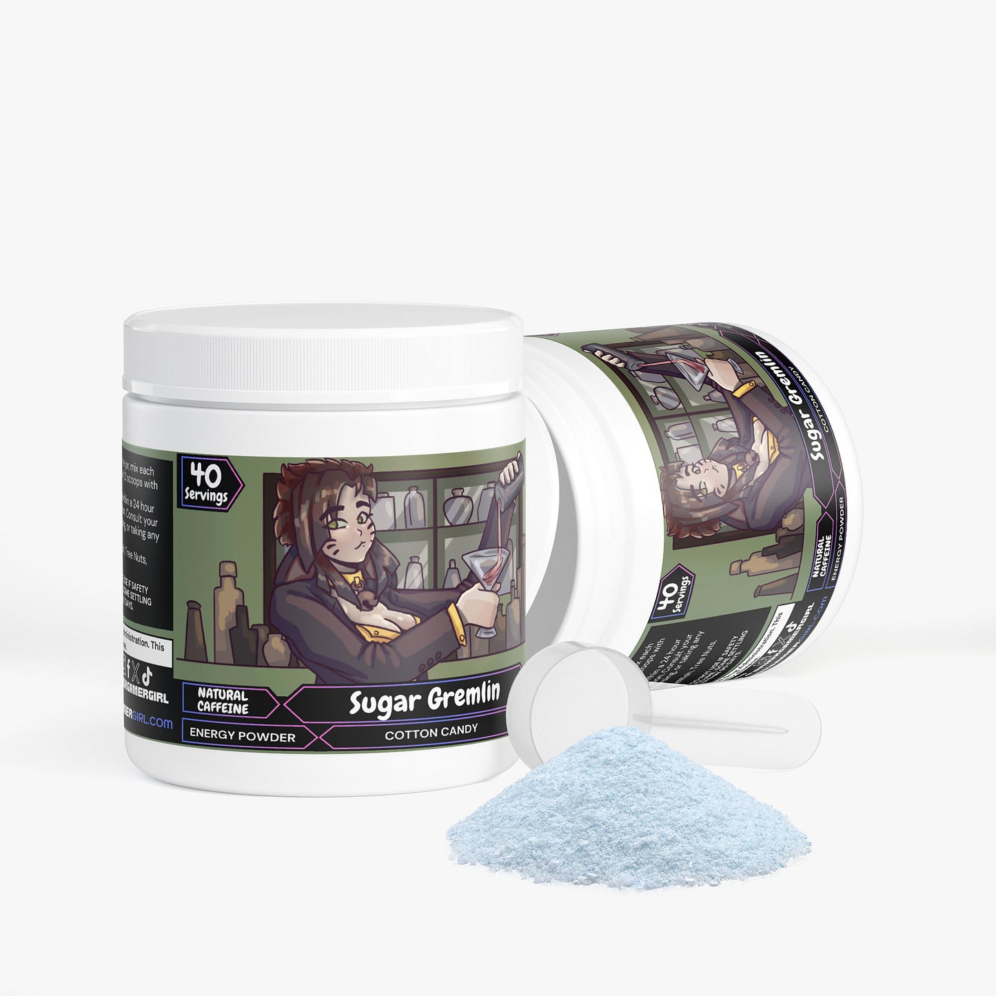 ArcherOhPossum - Sugar Gremlin Energy Powder (Cotton Candy)