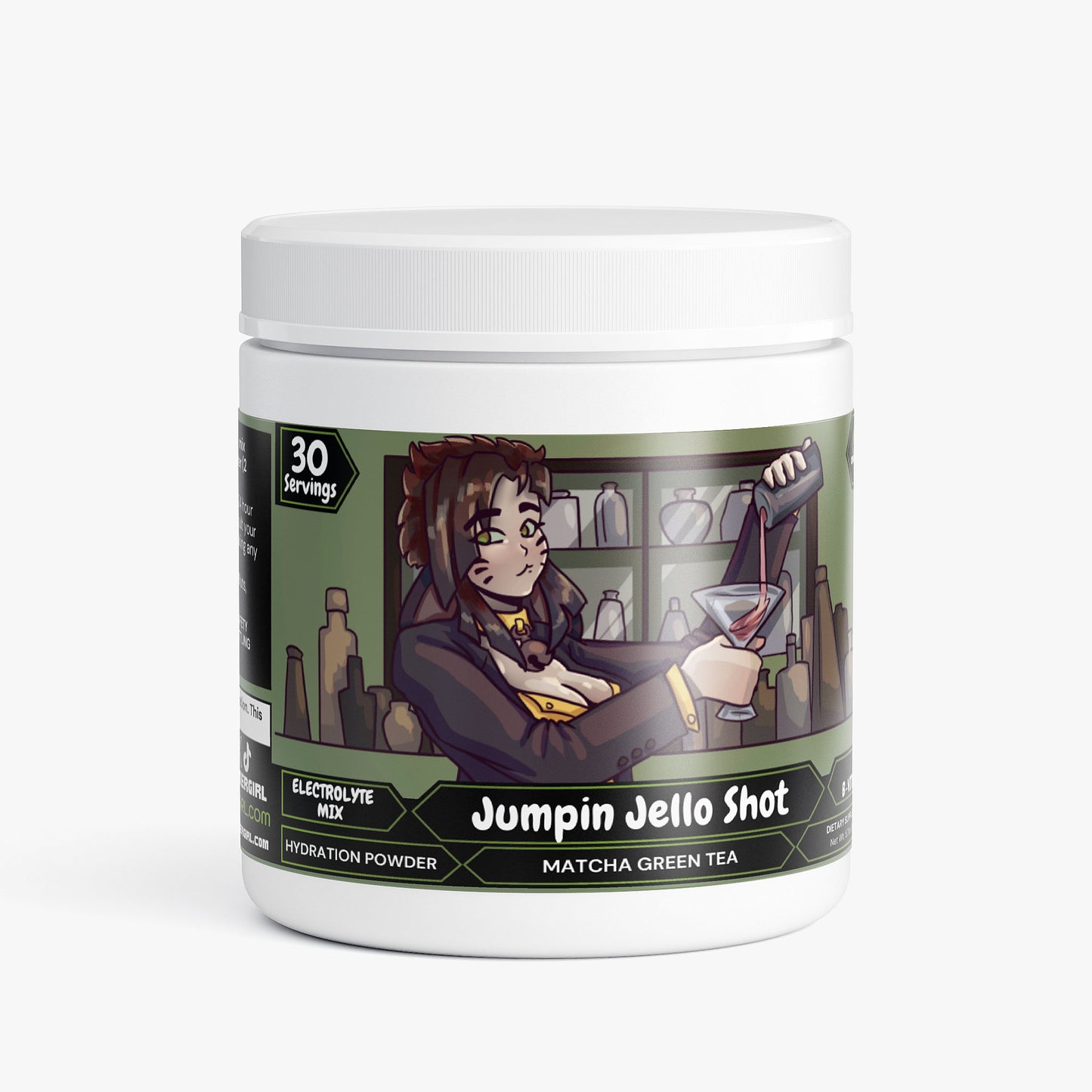 ArcherOhPossum - Jumpin Jello Shot Hydration Powder (Matcha Green Tea)