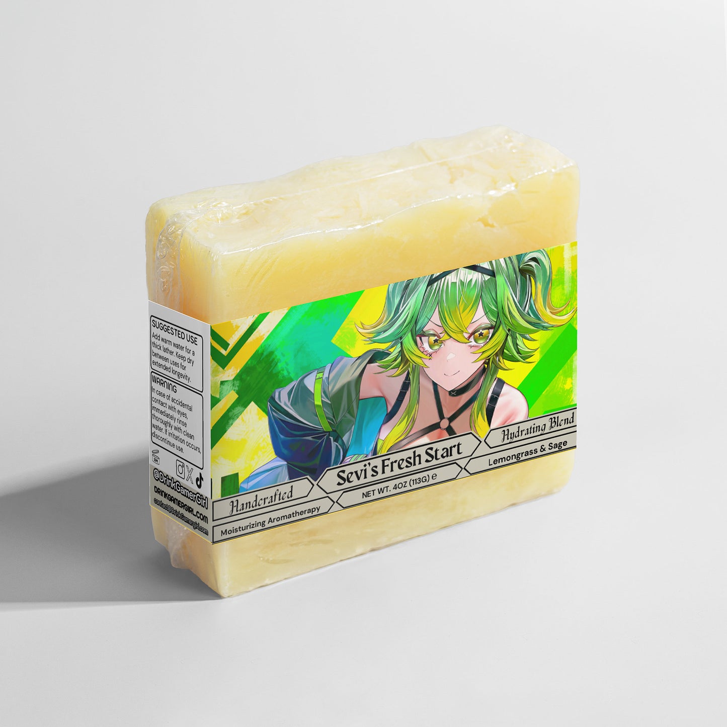 Sevilla Starlight - Sevi's Fresh Start Lemongrass & Sage Soap