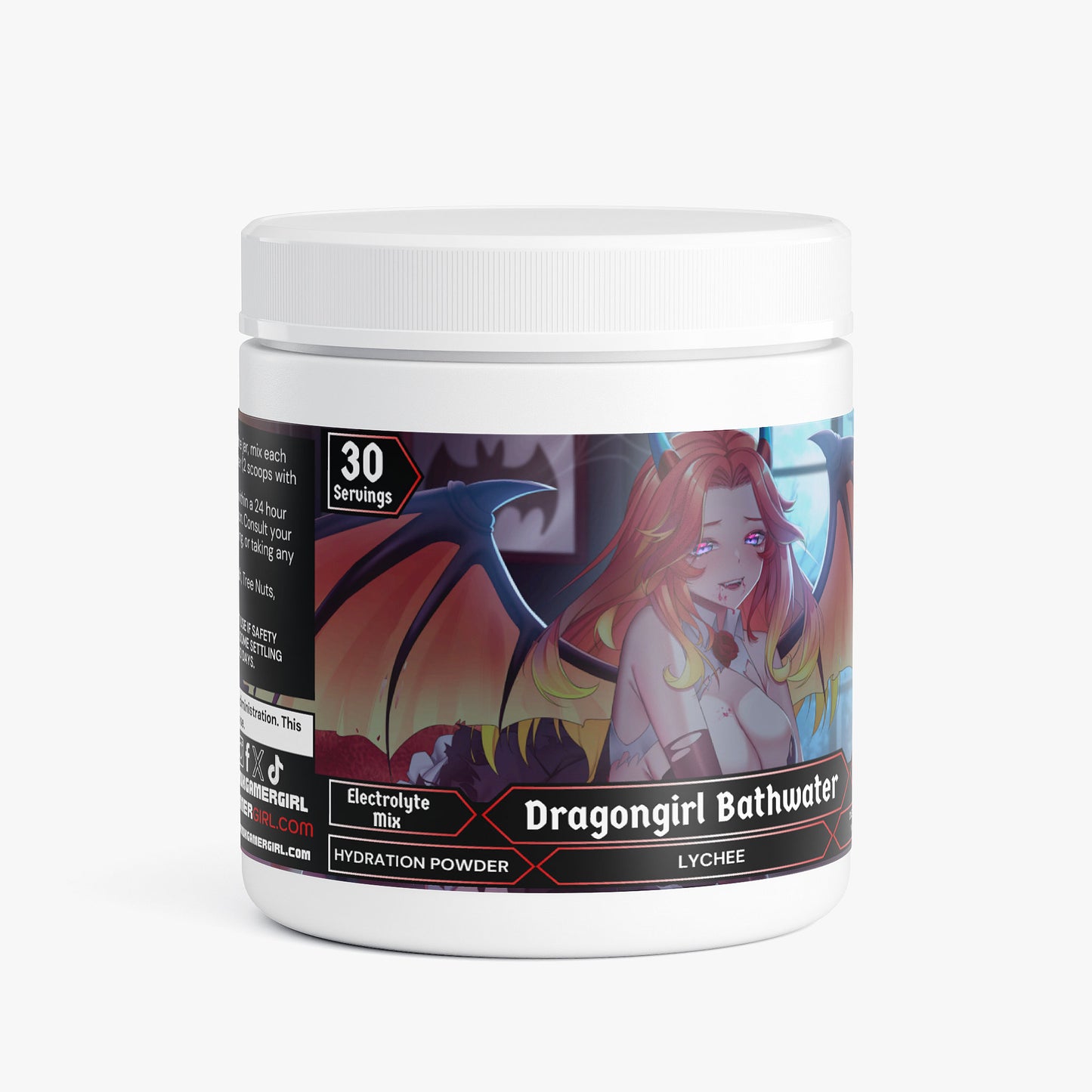 Mezil Justice - Dragongirl Bathwater Hydration Powder (Lychee)