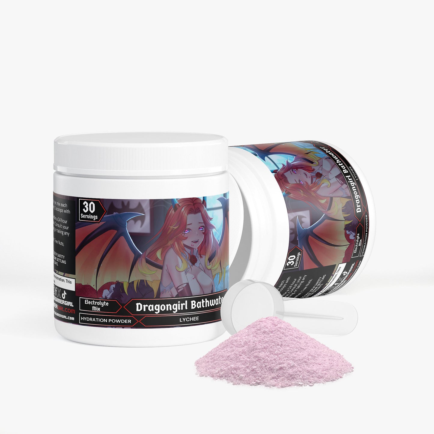 Mezil Justice - Dragongirl Bathwater Hydration Powder (Lychee)