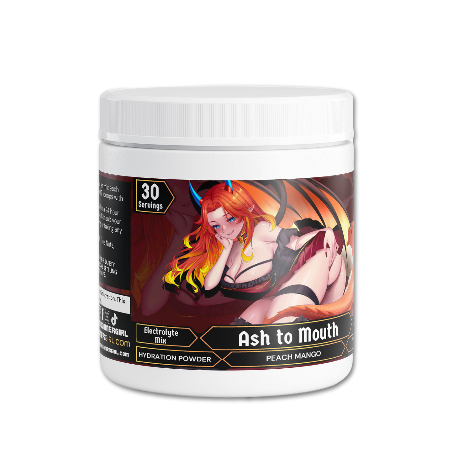 Mezil Justice - Ash to Mouth Hydration Powder (Peach Mango)