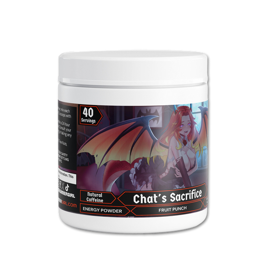 Mezil Justice - Chat's Sacrifice Energy Powder (Fruit Punch)