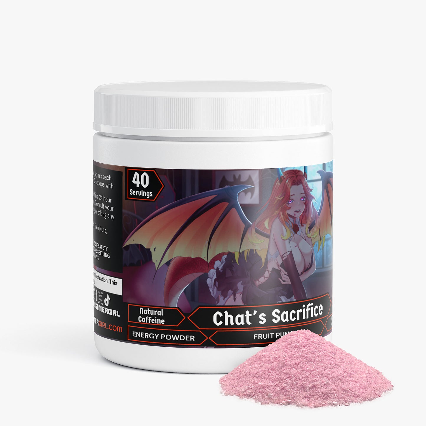 Mezil Justice - Chat's Sacrifice Energy Powder (Fruit Punch)