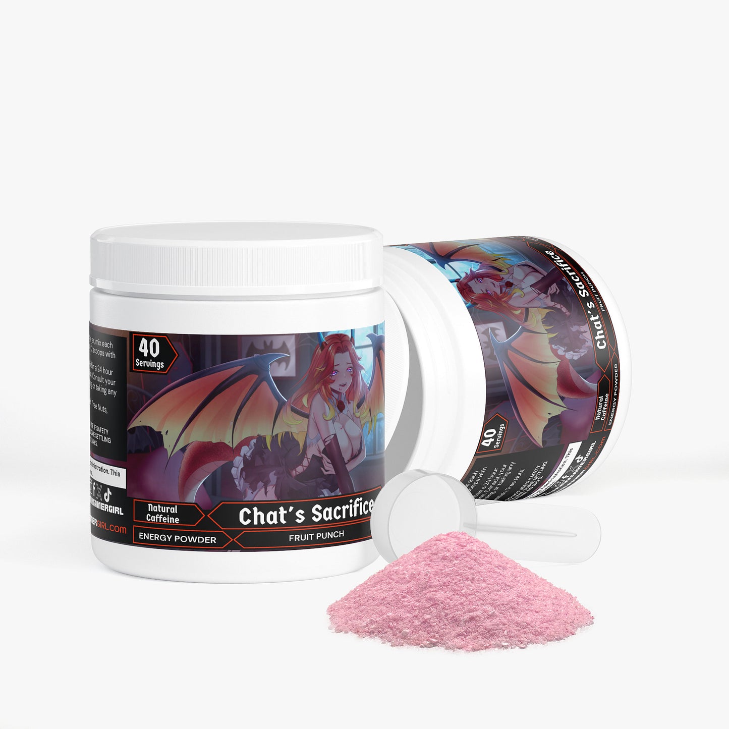 Mezil Justice - Chat's Sacrifice Energy Powder (Fruit Punch)