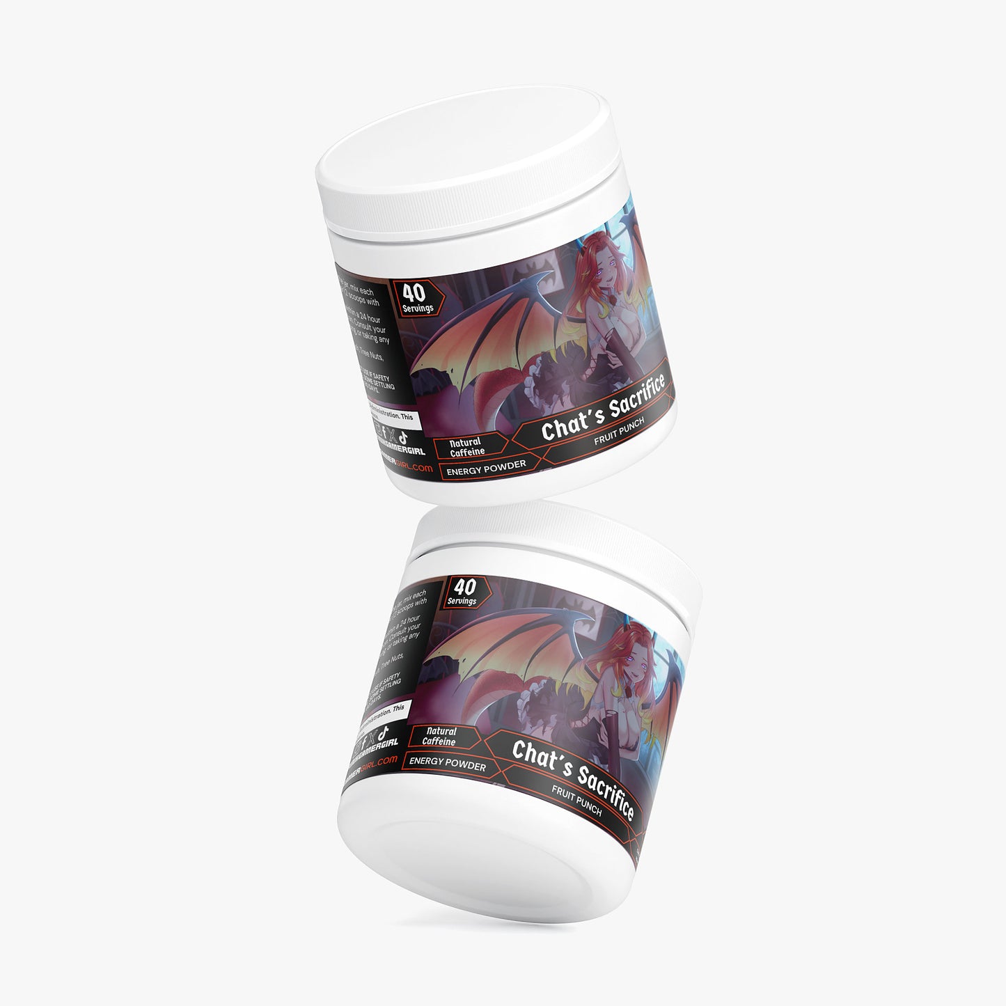 Mezil Justice - Chat's Sacrifice Energy Powder (Fruit Punch)