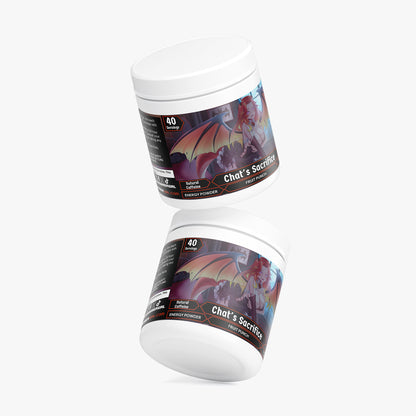 Mezil Justice - Chat's Sacrifice Energy Powder (Fruit Punch)