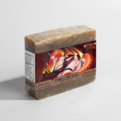 Mezil Justice - Dragon's Milf Scrub Oat Milk Honey Soap