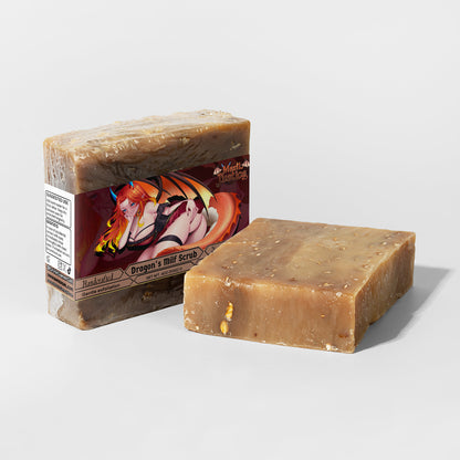 Mezil Justice - Dragon's Milf Scrub Oat Milk Honey Soap