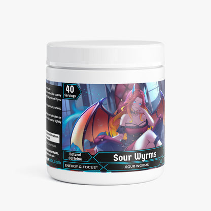 Mezil Justice - Sour Wyrms Focus Powder (Sour Worms)