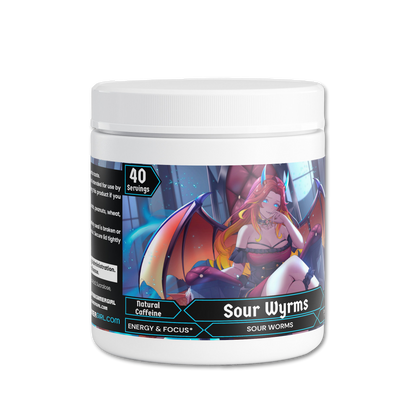 Mezil Justice - Sour Wyrms Focus Powder (Sour Worms)