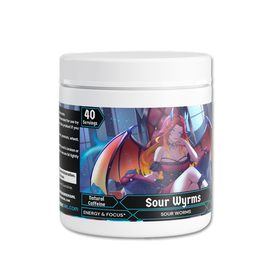 Mezil Justice - Sour Wyrms Focus Powder (Sour Worms)