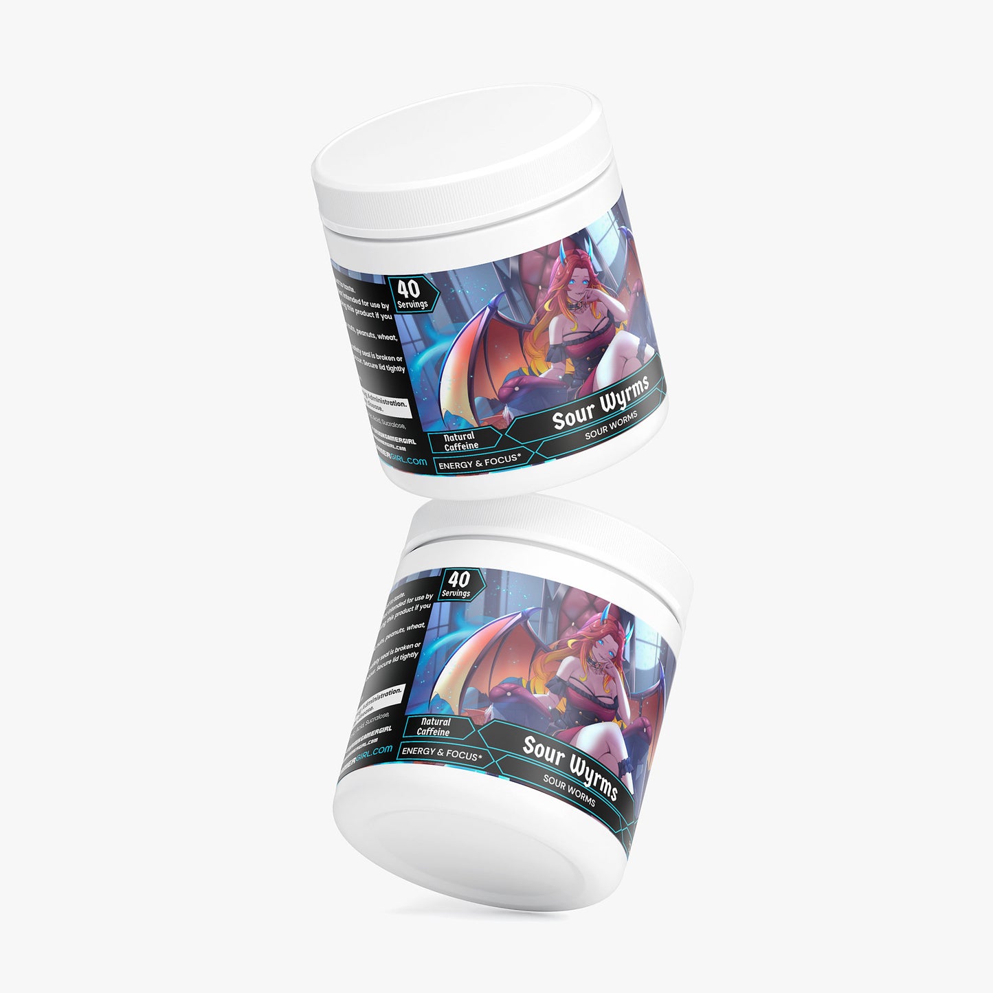 Mezil Justice - Sour Wyrms Focus Powder (Sour Worms)