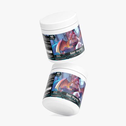 Mezil Justice - Sour Wyrms Focus Powder (Sour Worms)