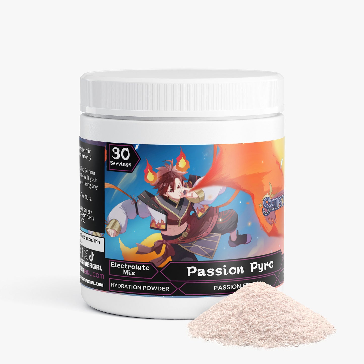 Shinobishii - Passion Pyro Hydration Powder (Passion Fruit)