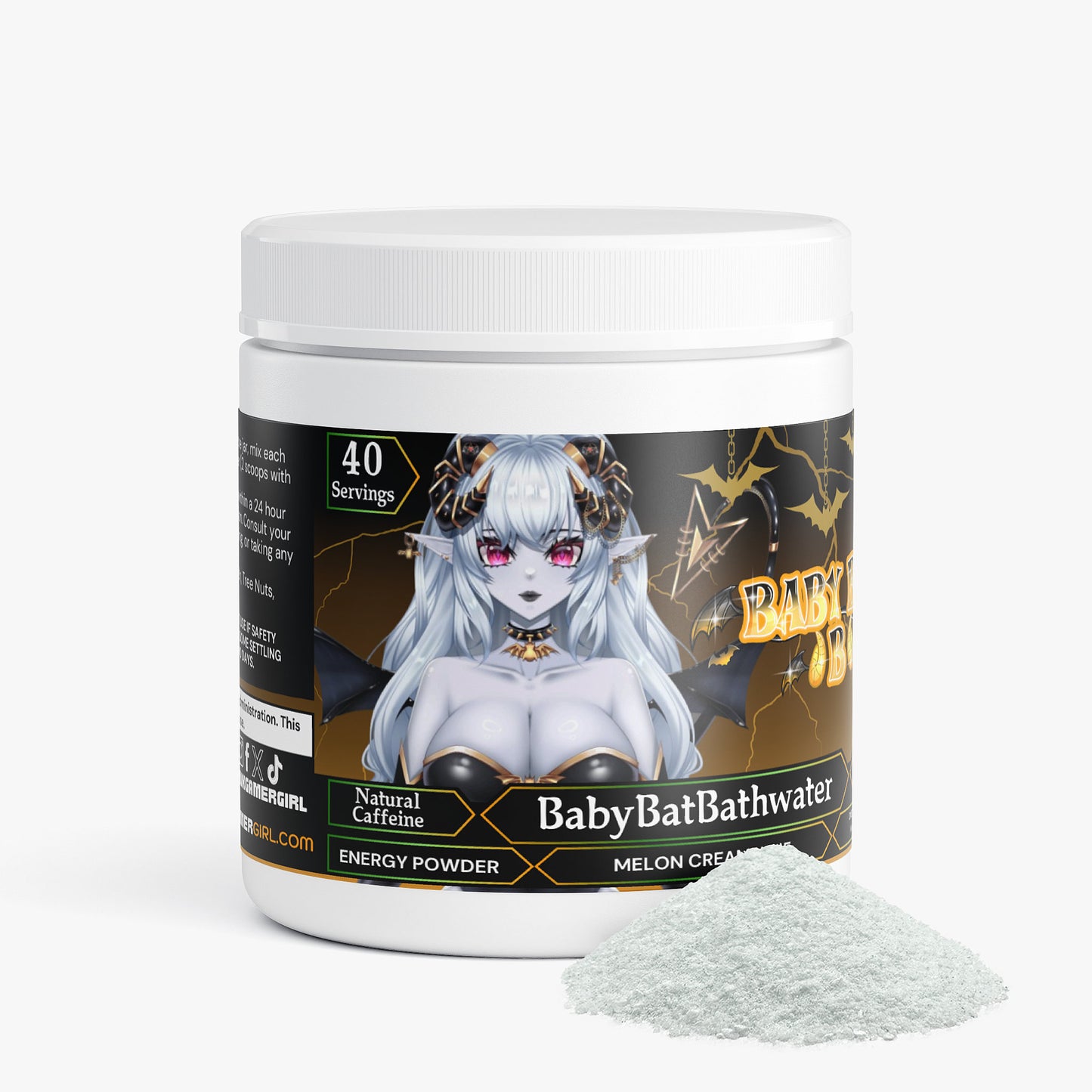 BabyBatB - BabyBatBathwater Energy Powder (Melon Creamsicle)