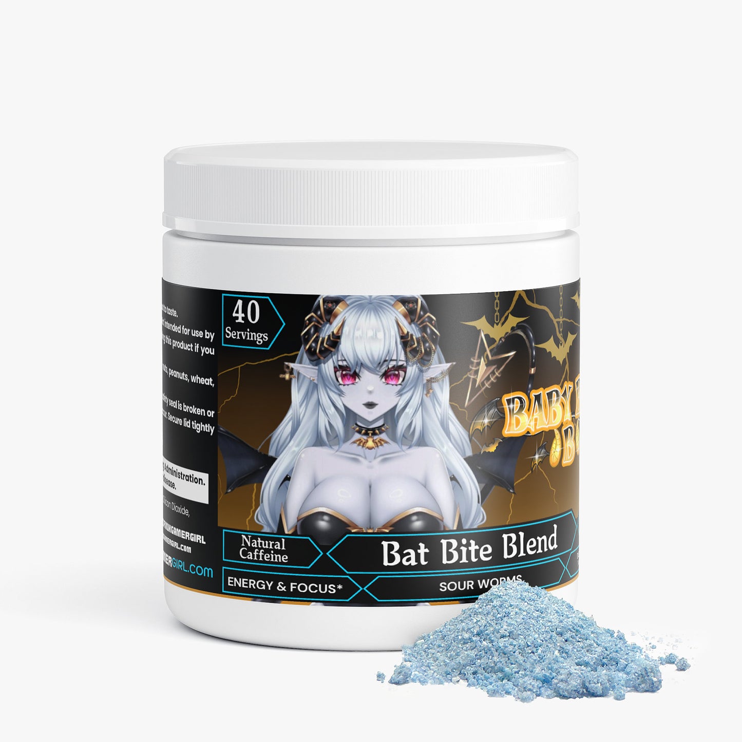 BabyBatB - Bat Bite Blend Focus Powder (Sour Worms)