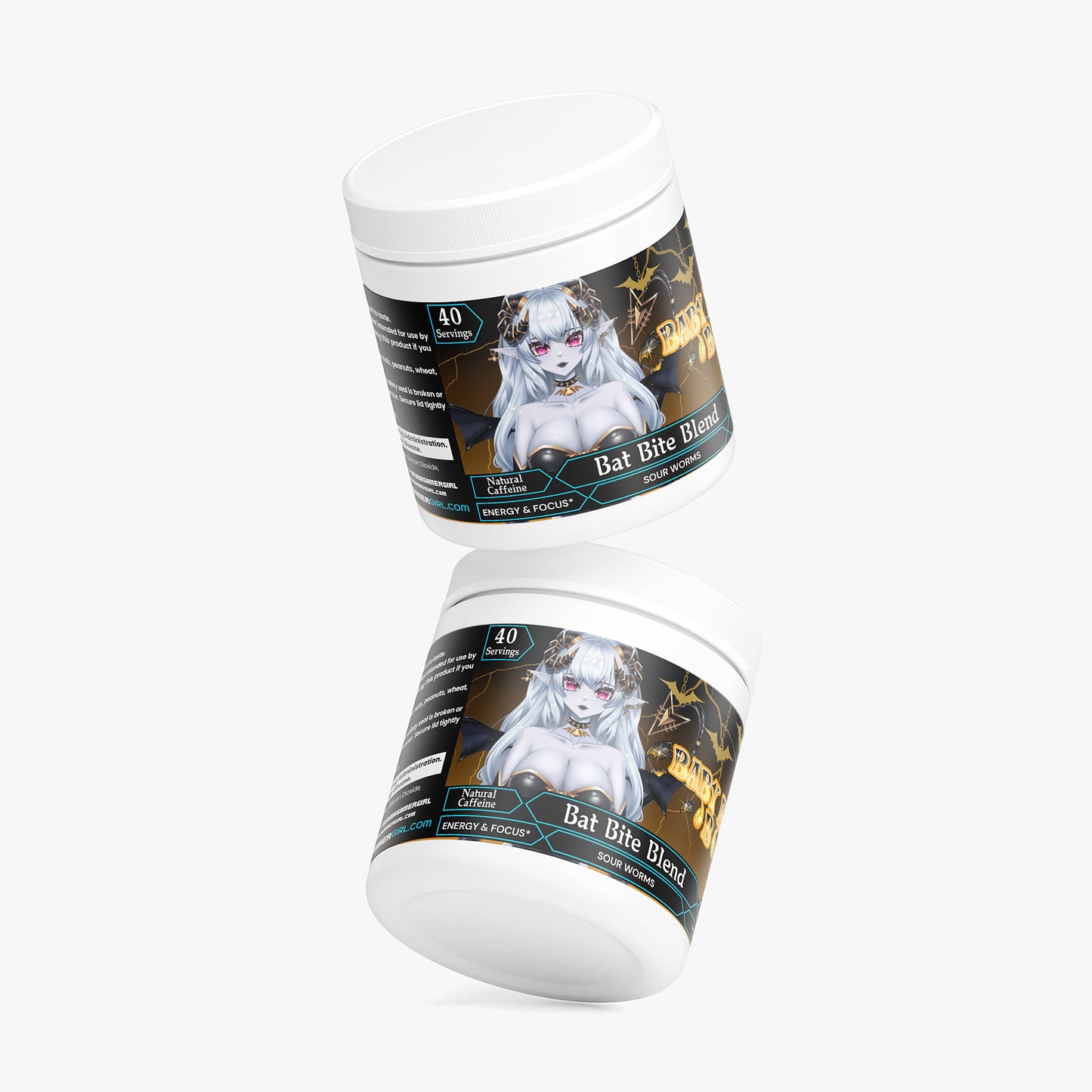 BabyBatB - Bat Bite Blend Focus Powder (Sour Worms)
