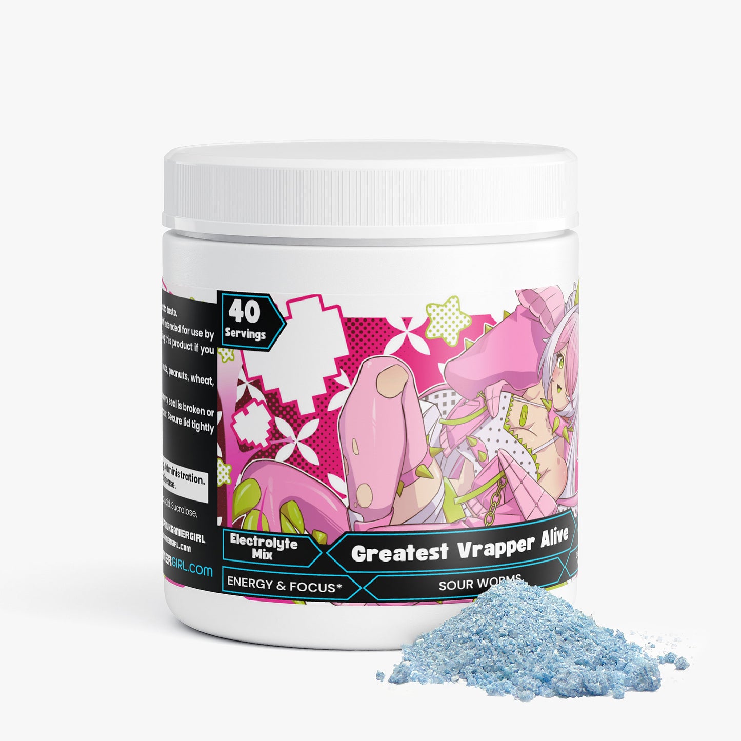 Smolsira - Greatest Vrapper Alive Focus Powder (Sour Worms)