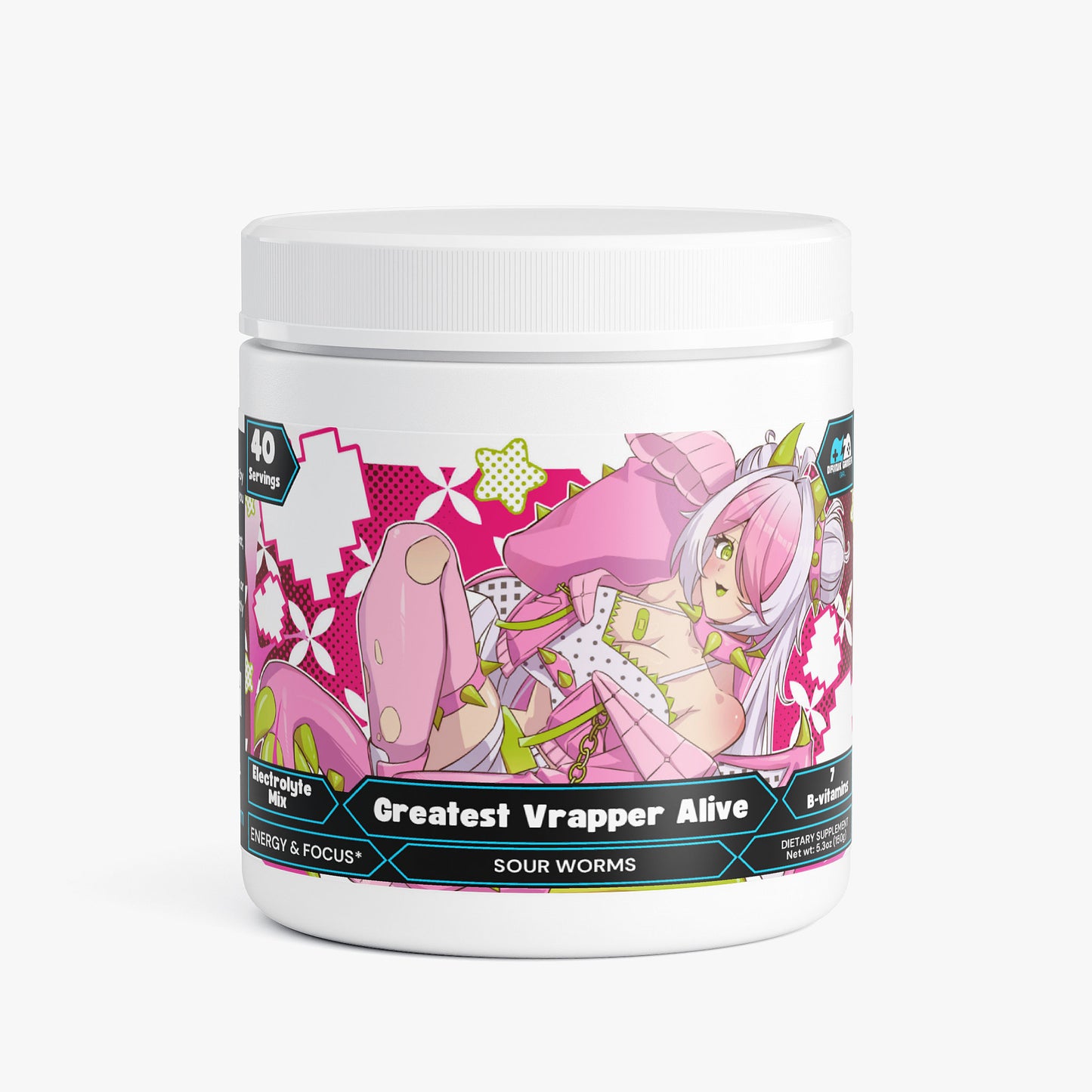 Smolsira - Greatest Vrapper Alive Focus Powder (Sour Worms)