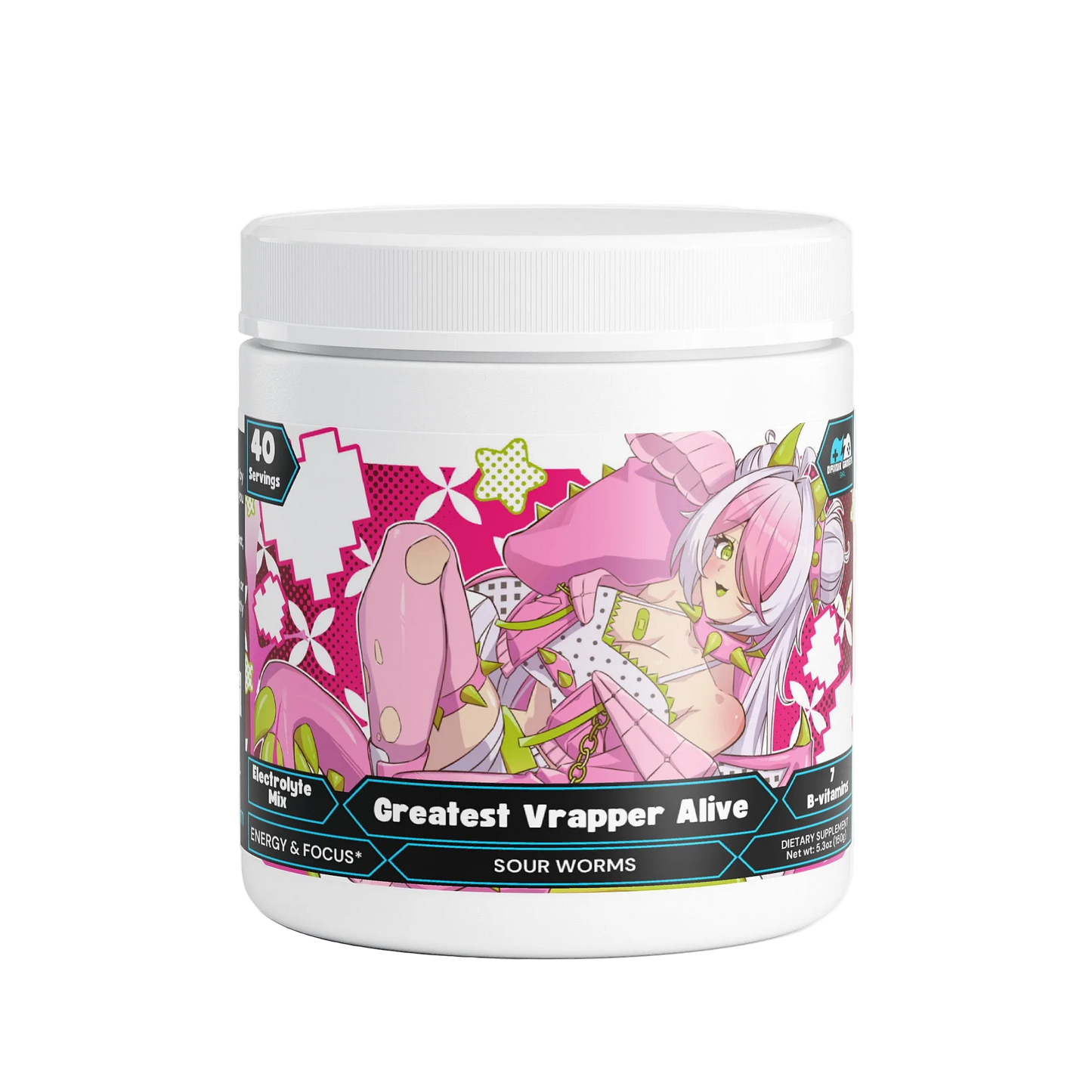 Smolsira - Greatest Vrapper Alive Focus Powder (Sour Worms)