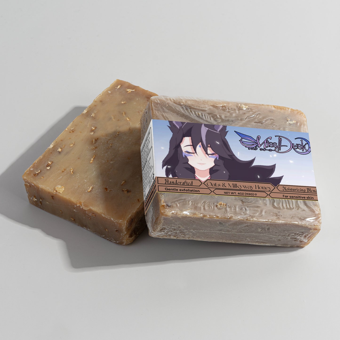 Miss Dusk - Oats & Milkyway Honey Oat Milk Honey Soap