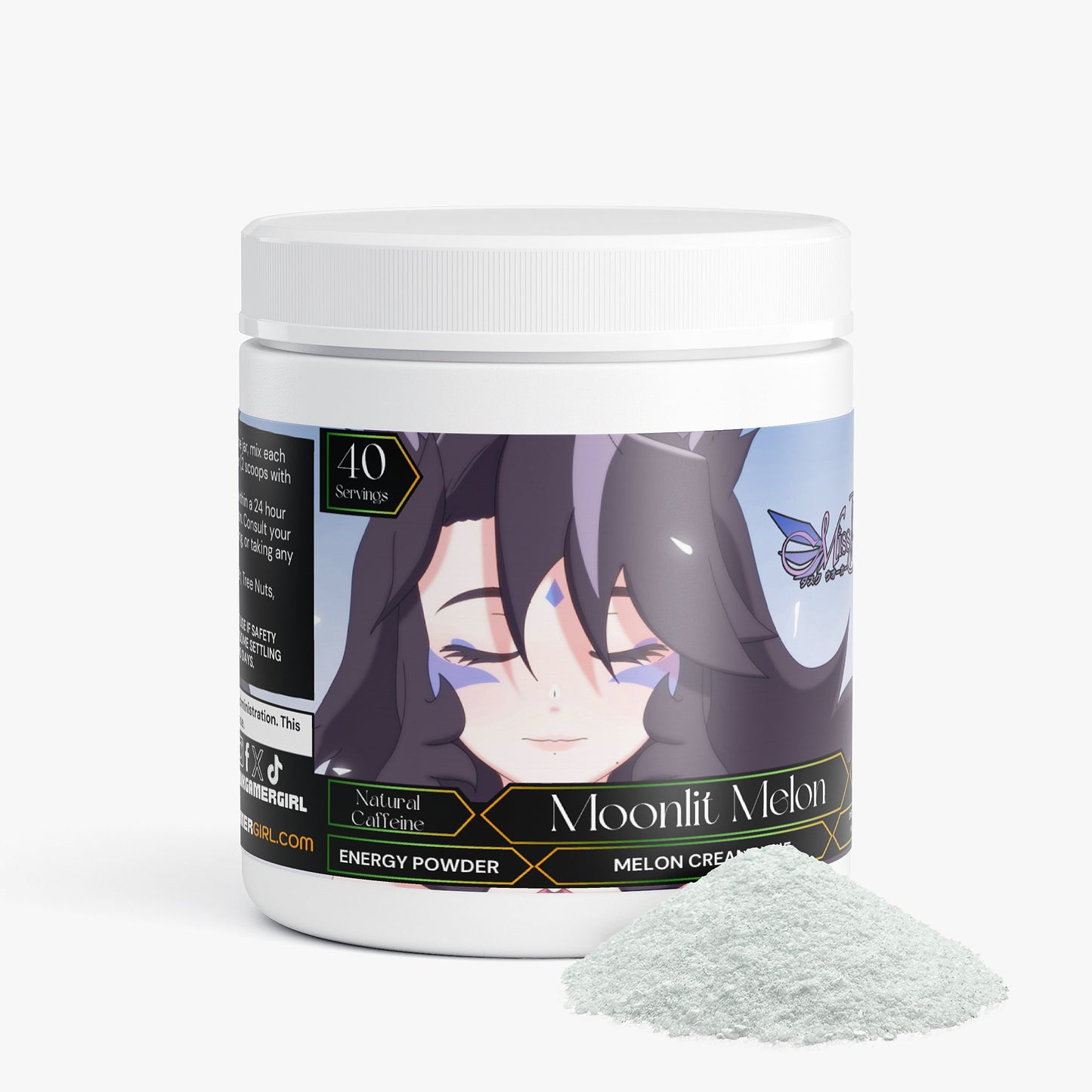 Miss Dusk - Moonlit Melon Energy Powder (Melon Creamsicle)