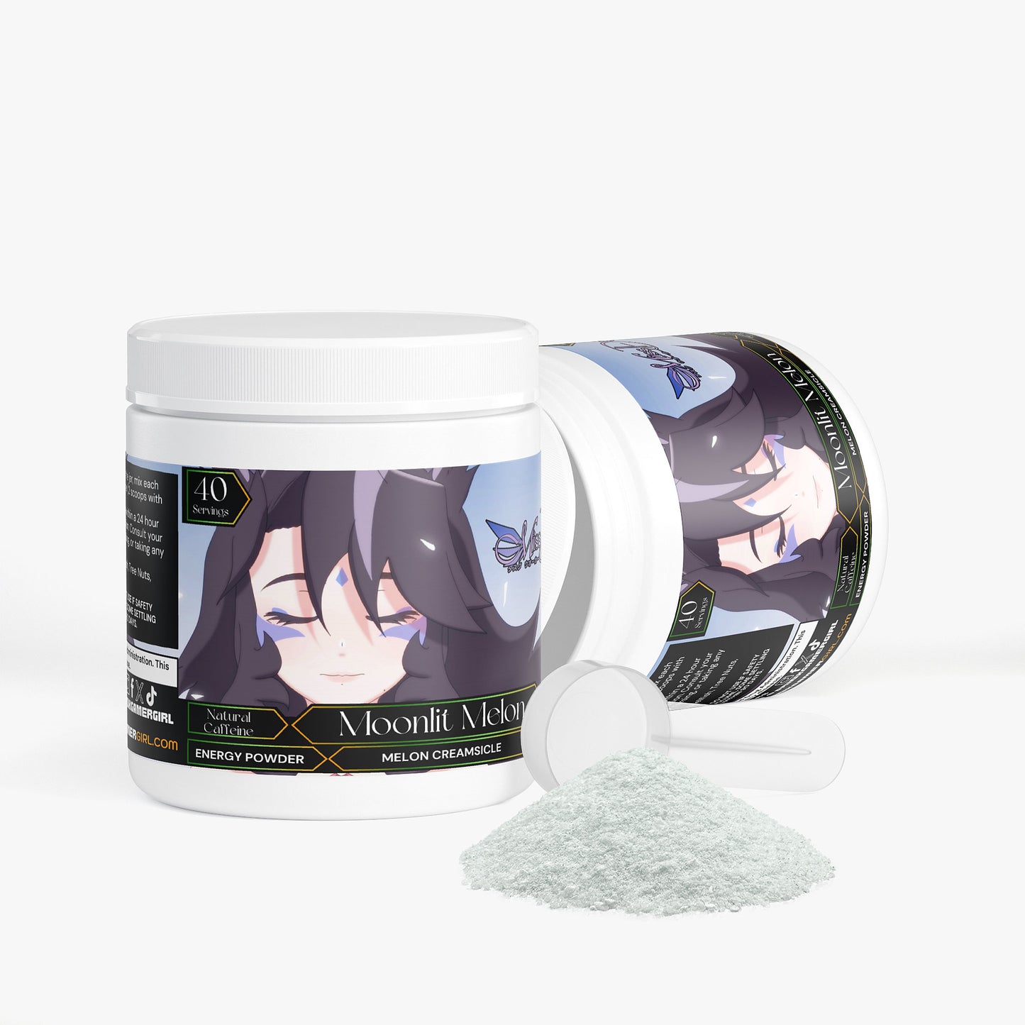 Miss Dusk - Moonlit Melon Energy Powder (Melon Creamsicle)
