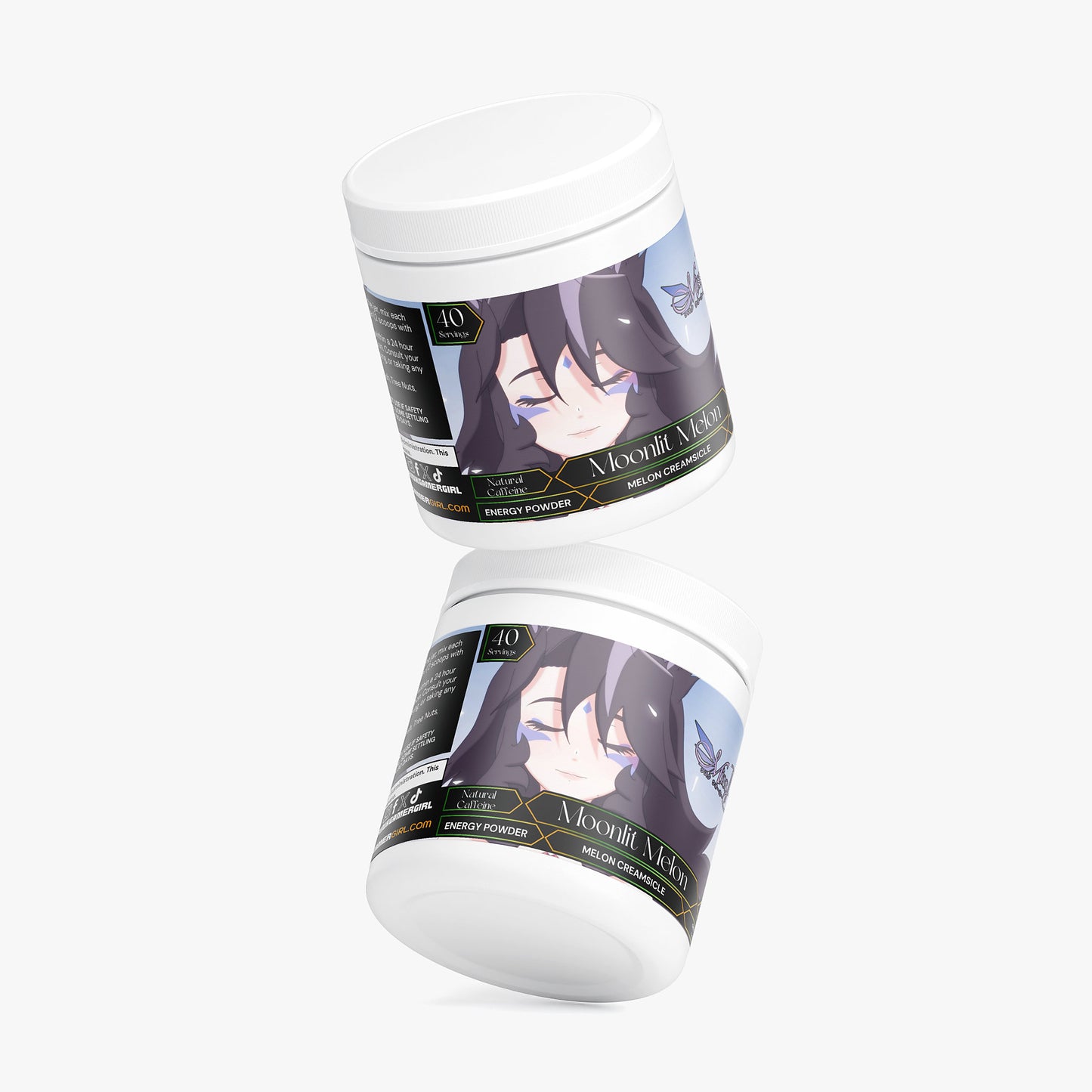 Miss Dusk - Moonlit Melon Energy Powder (Melon Creamsicle)