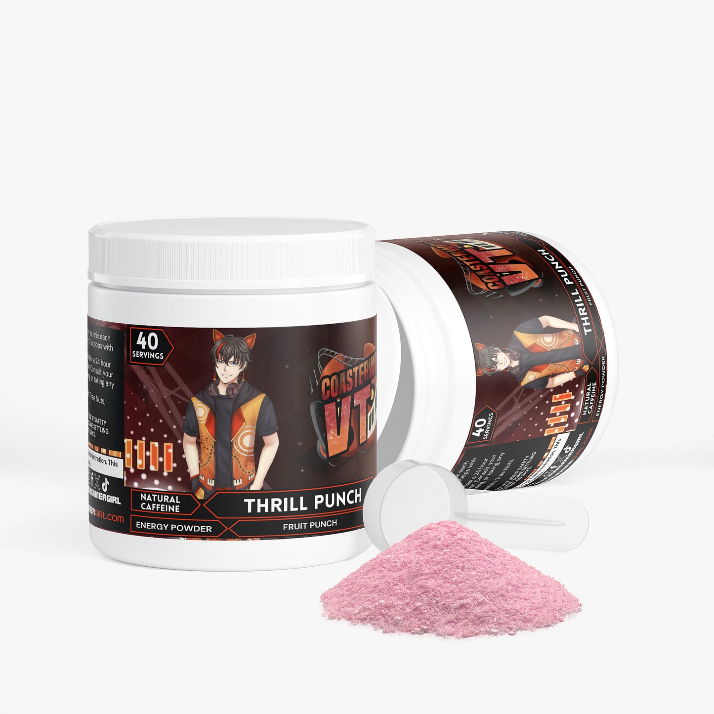 CoasterwolfVT - Thrill Punch Energy Powder (Fruit Punch)