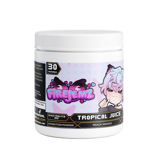 Firejemz - Tropical Juice Hydration Powder (Peach Mango)
