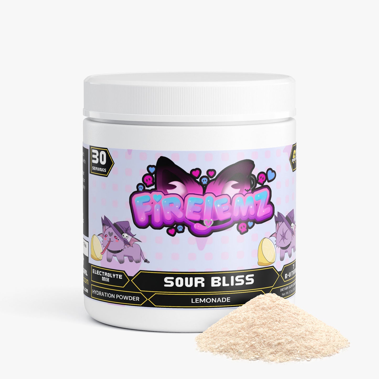 Firejemz - Sour Bliss Hydration Powder (Lemonade)