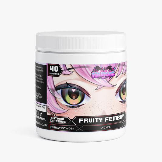 Firejemz - Fruity Femboy Energy Powder (Lychee Splash Energy)