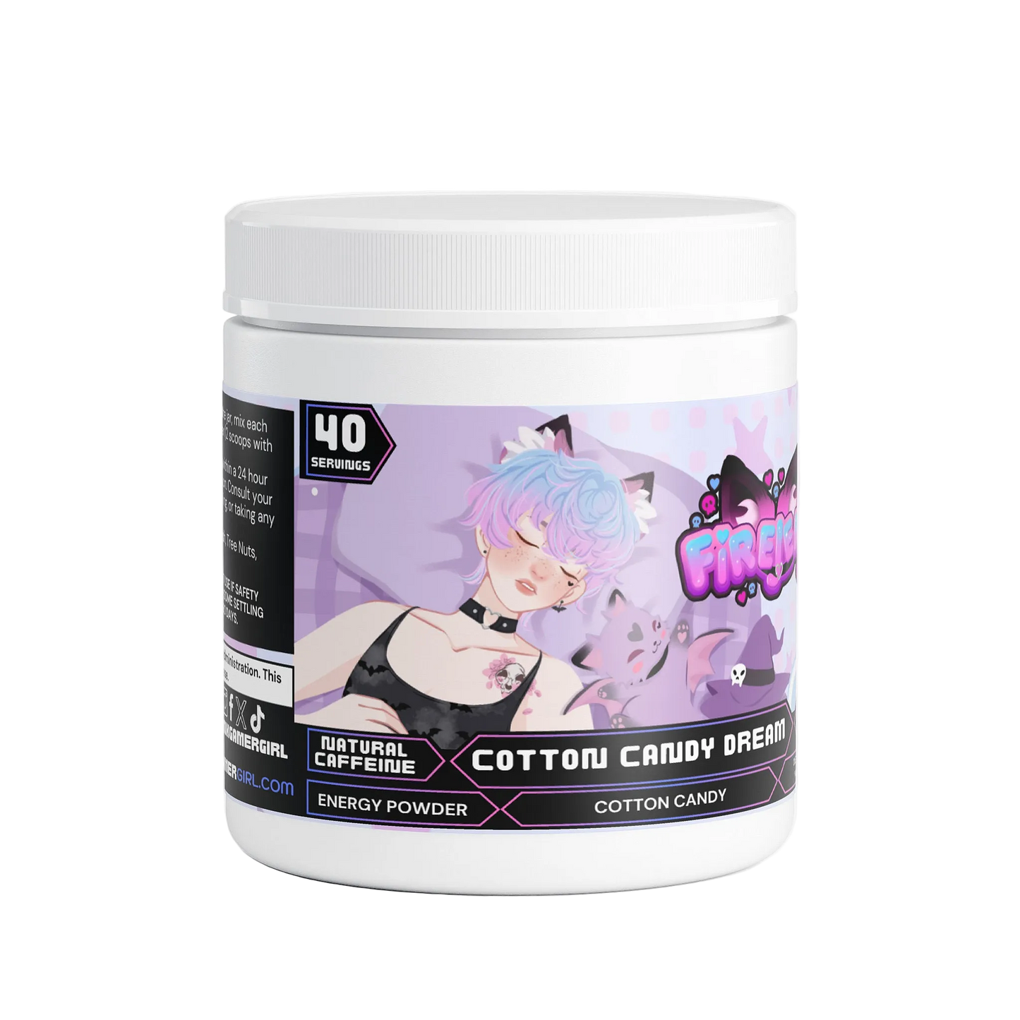 Firejemz - Cotton Candy Dream Energy Powder (Cotton Candy)