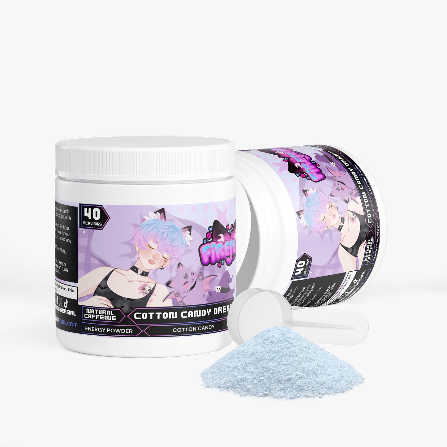 Firejemz - Cotton Candy Dream Energy Powder (Cotton Candy)