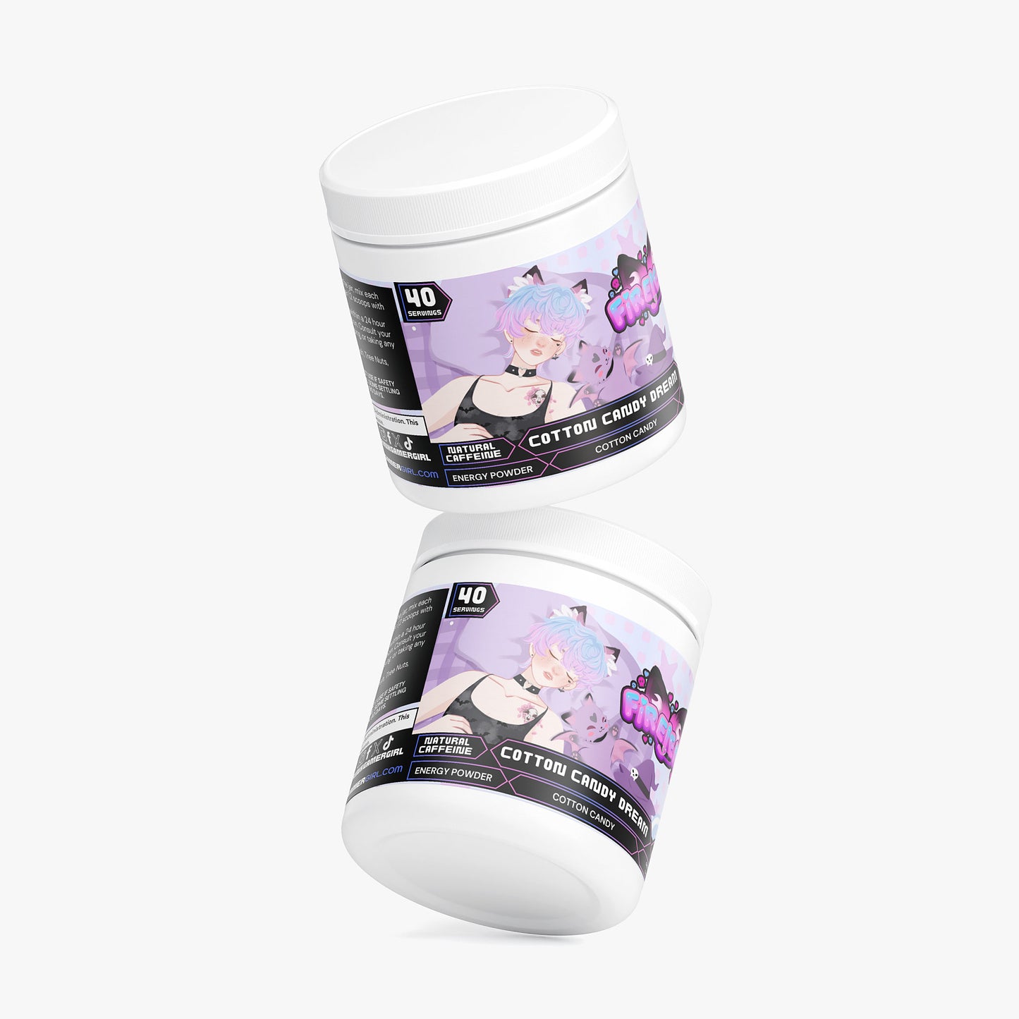 Firejemz - Cotton Candy Dream Energy Powder (Cotton Candy)