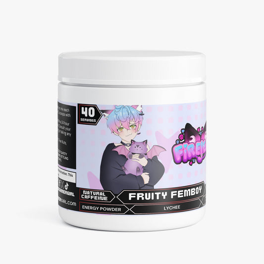 Firejemz - Fruity Femboy Energy Powder (Lychee Splash Energy)