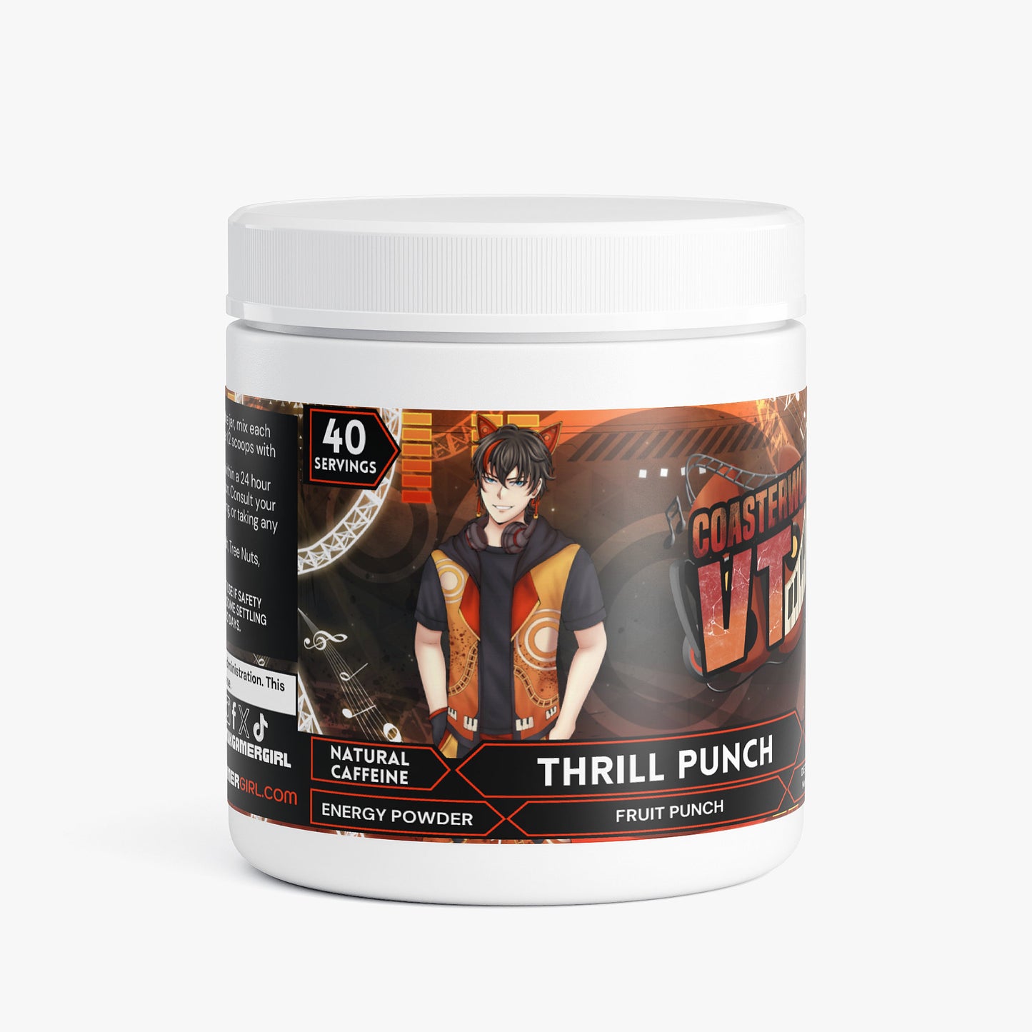 CoasterwolfVT - Thrill Punch Energy Powder (Fruit Punch)