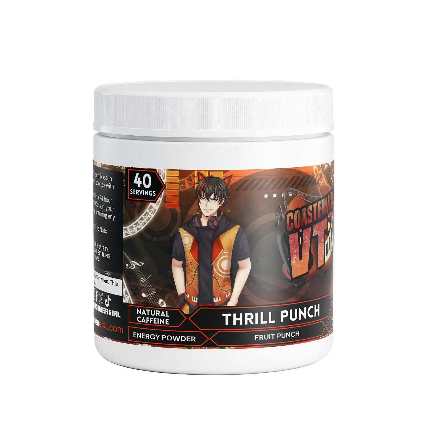 CoasterwolfVT - Thrill Punch Energy Powder (Fruit Punch)