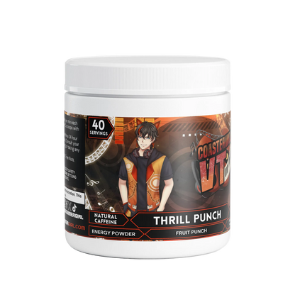 CoasterwolfVT - Thrill Punch Energy Powder (Fruit Punch)