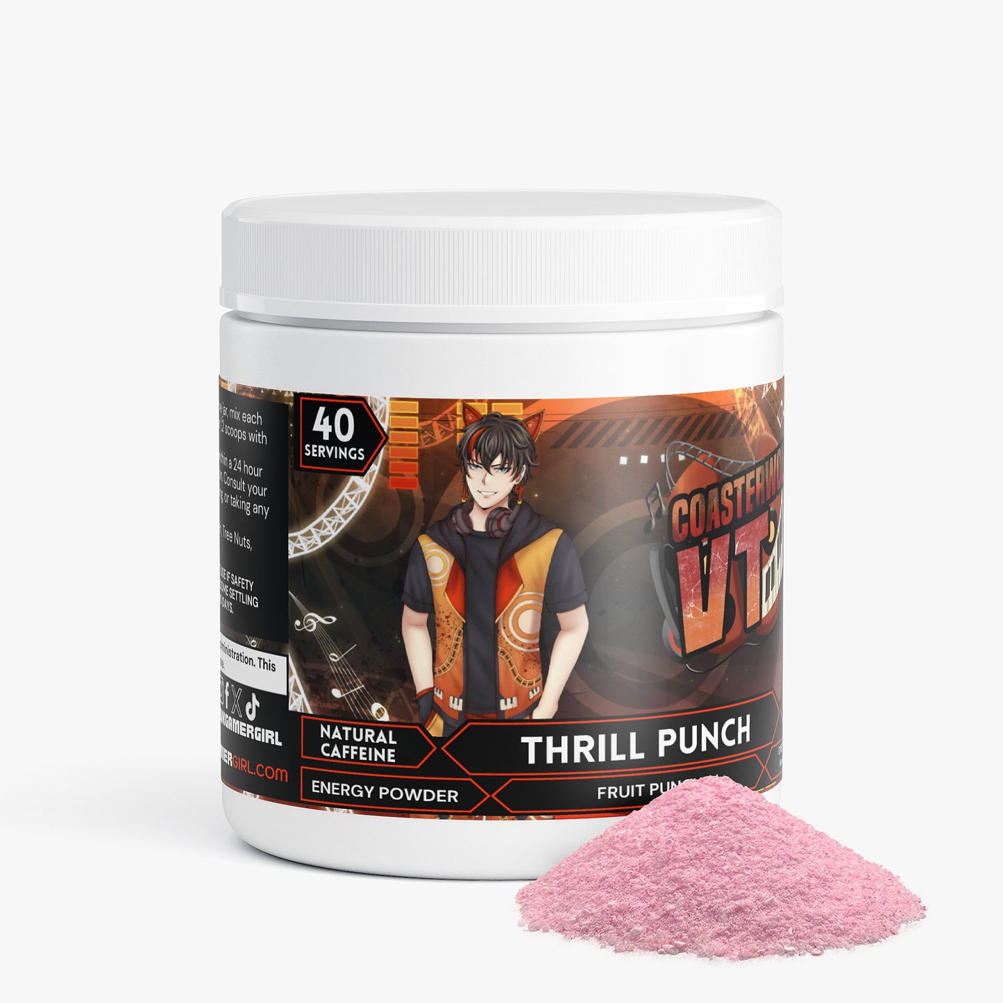 CoasterwolfVT - Thrill Punch Energy Powder (Fruit Punch)