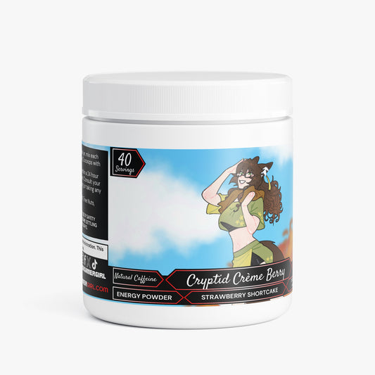 MusicalFox30 - Cryptid Crème Berry Energy Powder (Strawberry Shortcake)