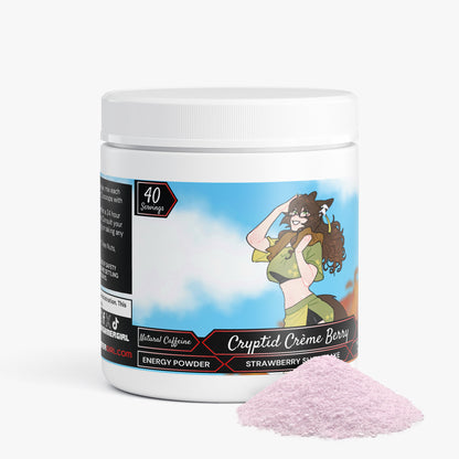MusicalFox30 - Cryptid Crème Berry Energy Powder (Strawberry Shortcake)