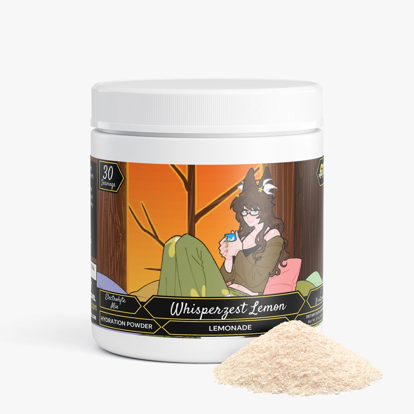 MusicalFox30 - Whisperzest Lemon Hydration Powder (Lemonade)