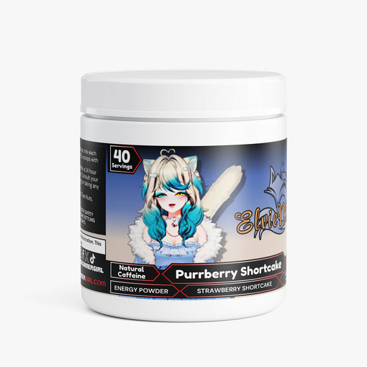 ElvieNight - Purrberry Shortcake Energy Powder (Strawberry Shortcake)