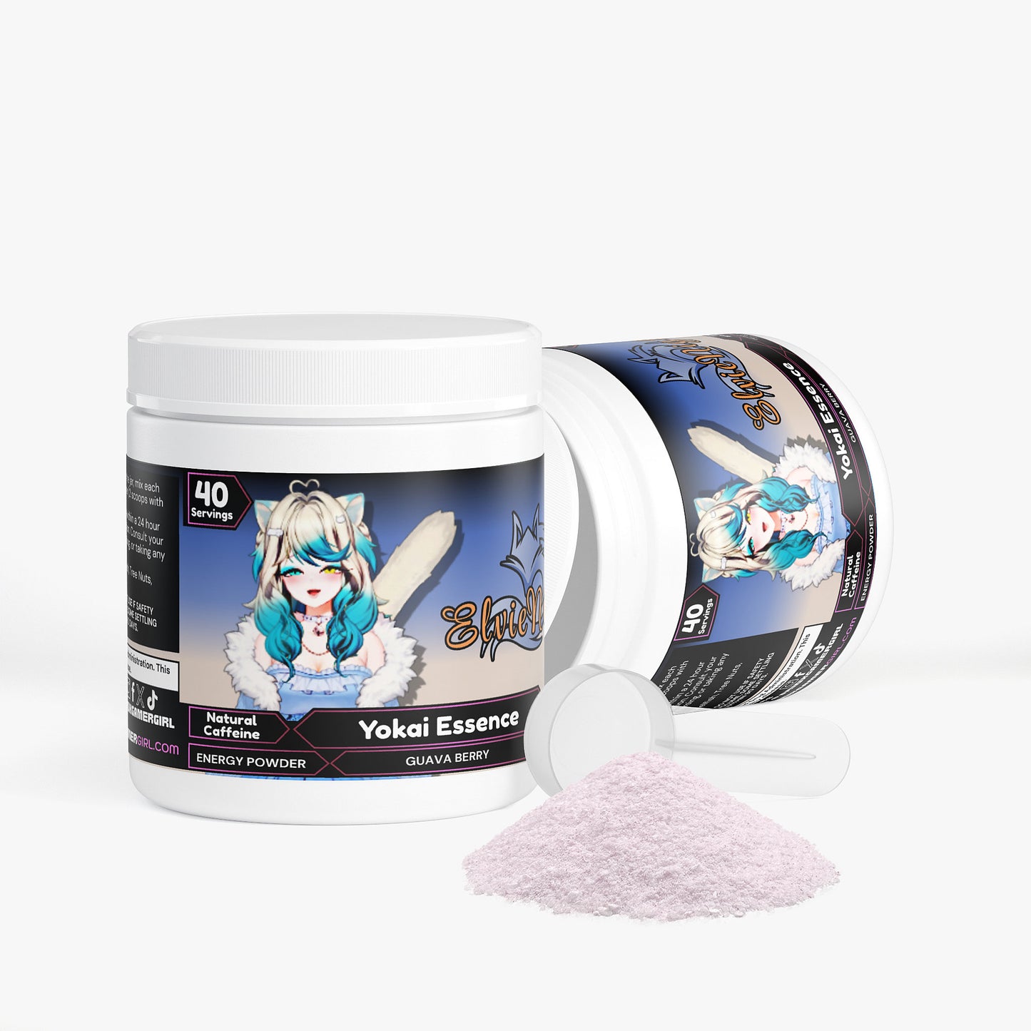ElvieNight - Yokai Essence Energy Powder (Guava Berry)