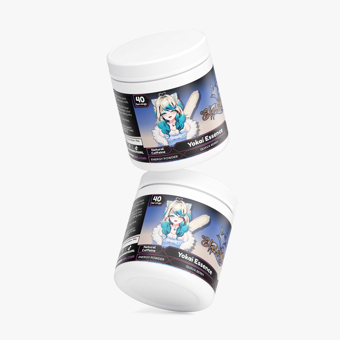 ElvieNight - Yokai Essence Energy Powder (Guava Berry)